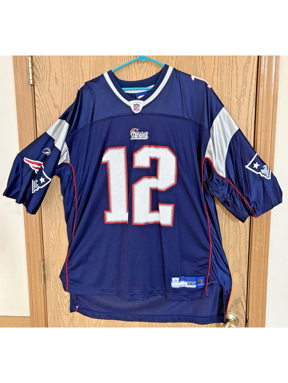 Tom Brady #12 New England Patriots Reebok NFL Home Jersey Vintage  2XL